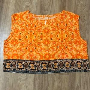 Free People Boxy Crop Top